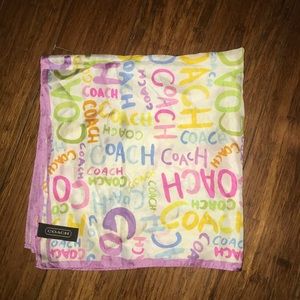 Coach Silk Scarf
